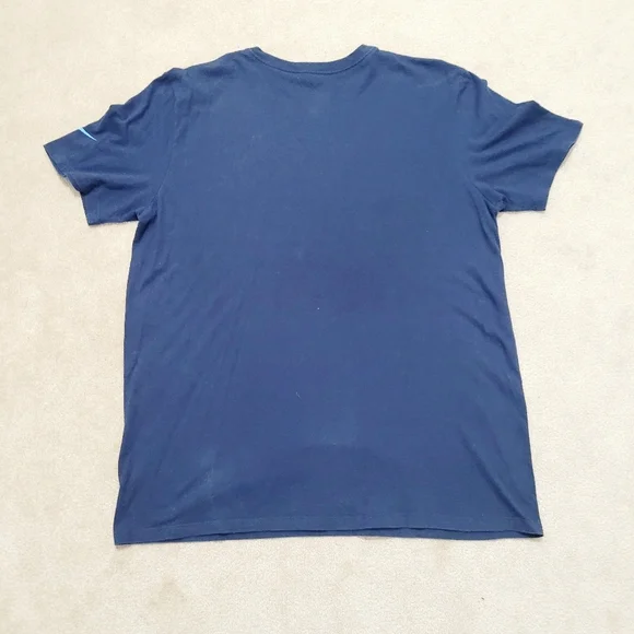 The Nike Tee Tennessee Titans Blue Short Sleeve T-shirt Unisex Size Large Cotton - Picture 2 of 9